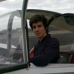 Premier vol solo de Julien