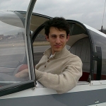 Premier vol solo de Matthieu