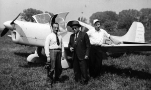 1950 Baptême à la Frette Sur Seine Aéro-club de Courbevoie