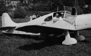 1950 Baptême à la Frette Sur Seine Aéro-club de Courbevoie