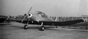 1953-1958 Jodel D112 de face Aéro-club de Courbevoie