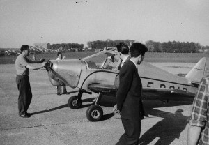 1953-1958 Démarrage du Jodel D112 Aéro-club de Courbevoie